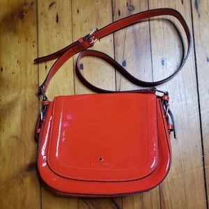 VGUC kate spade red patent leather purse.